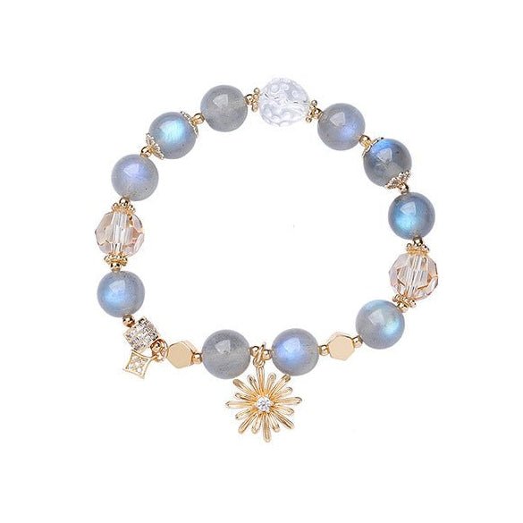 Grey Moonstone Bracelet 