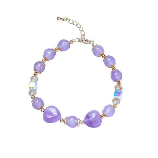 Lavender Amethyst Bracelet 