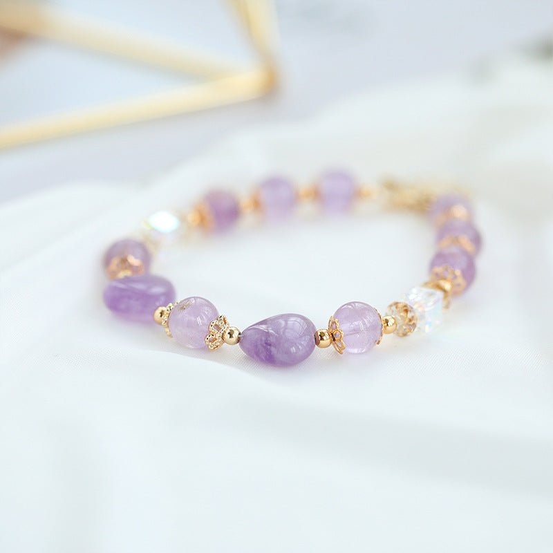 Lavender Amethyst Bracelet 