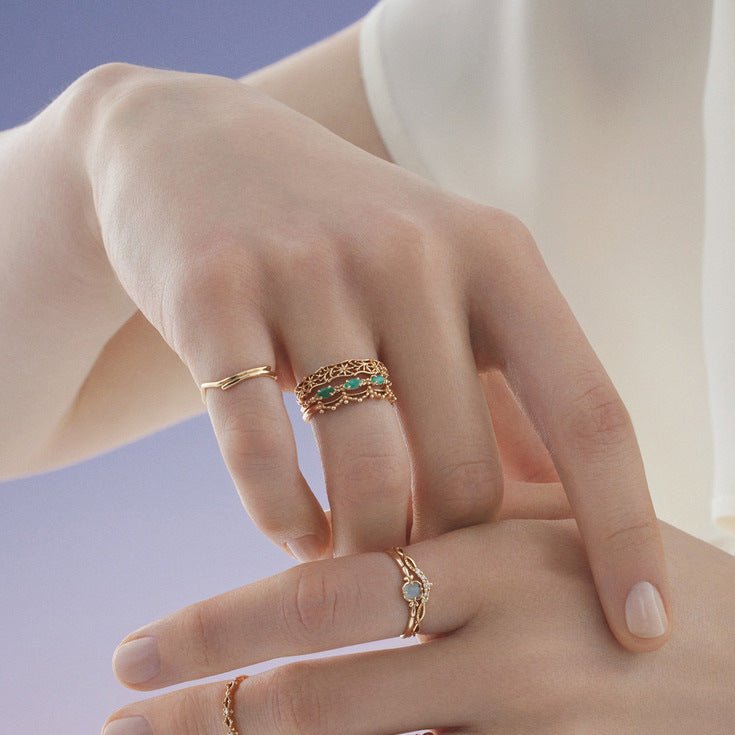 Double Layer Ring