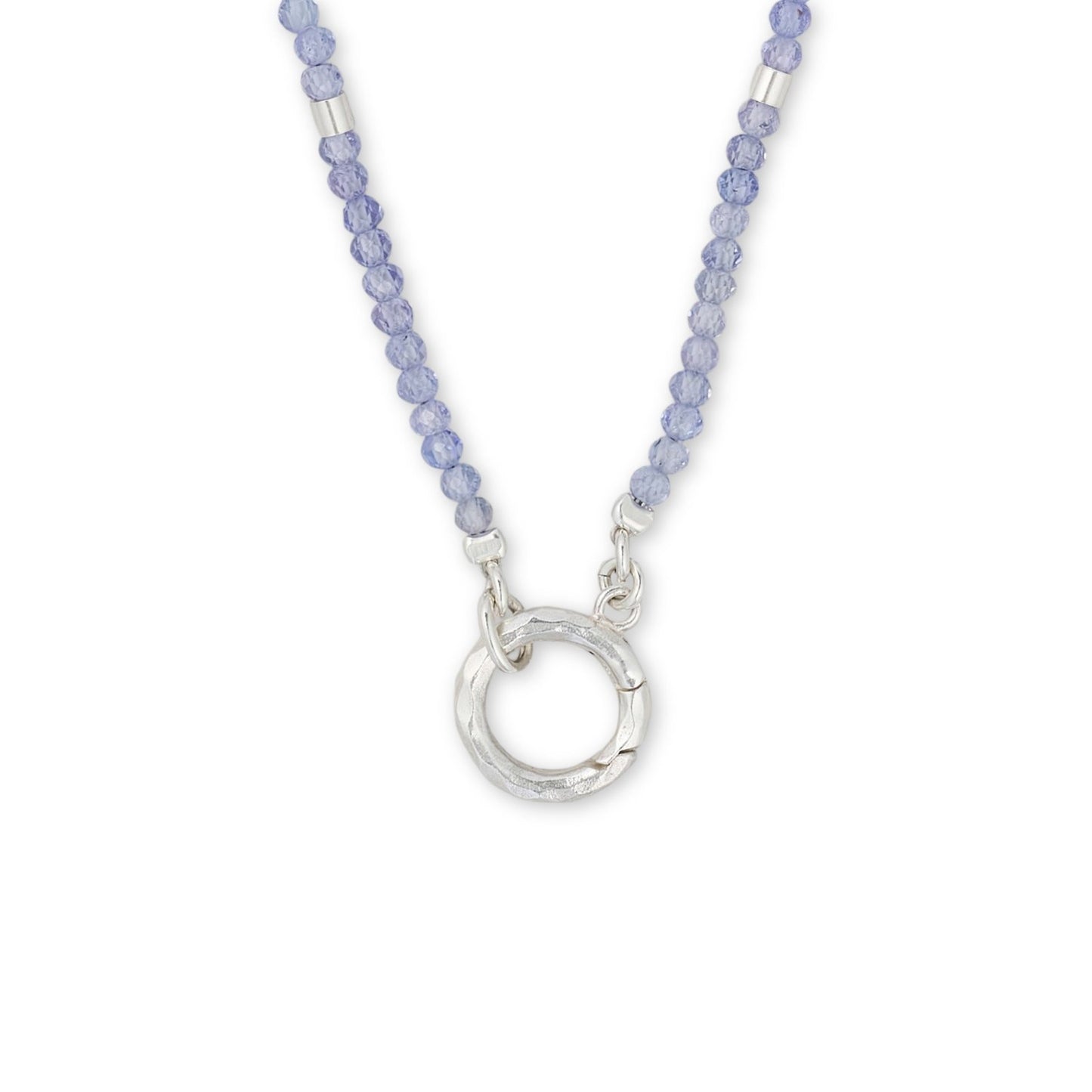 French Retro Beaded Tanzanite Necklace - Crystally