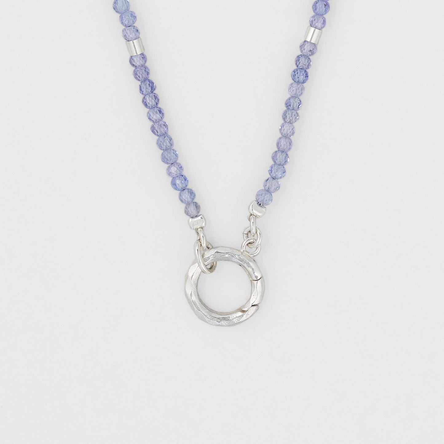 French Retro Beaded Tanzanite Necklace - Crystally