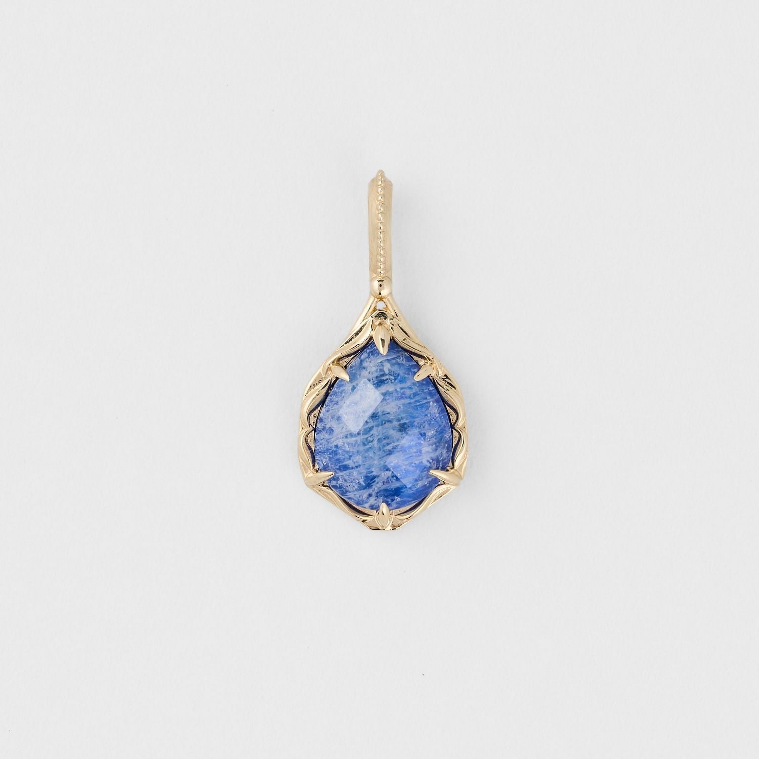 French Retro Lapis Lazuli Pendant - Crystally