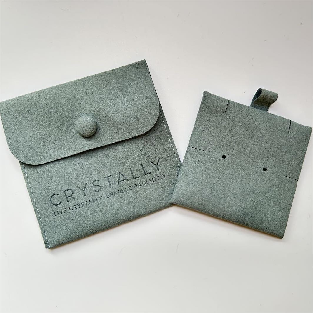 Minimalist Rectangular Onyx Earring - Crystally