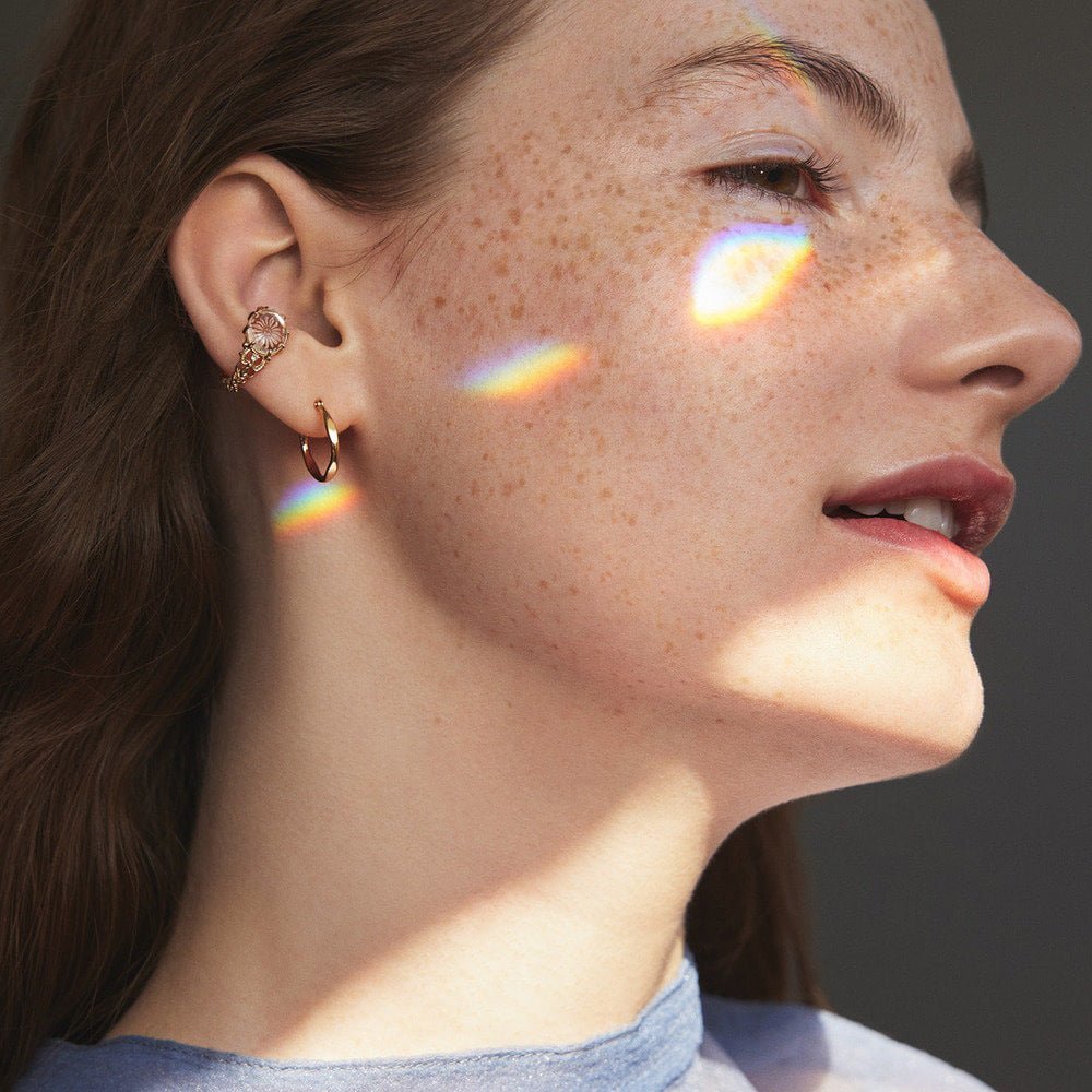 Clear Quartz Earrings 