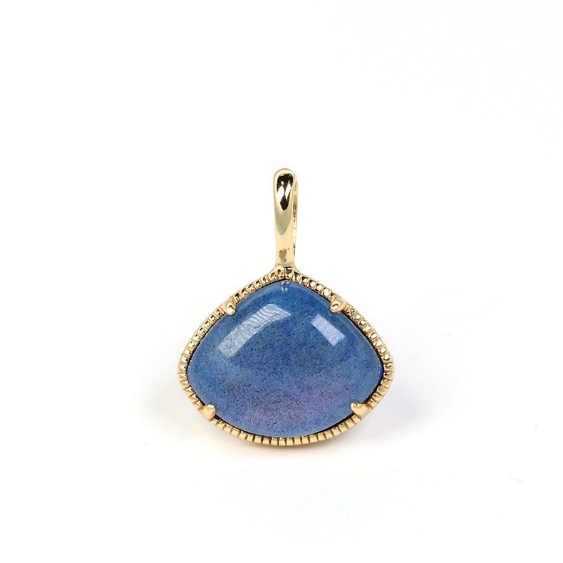 Lapis Lazuli and Labradorite Pendant