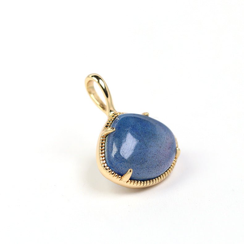 Lapis Lazuli and Labradorite Pendant