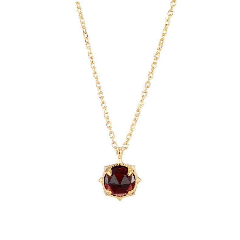 Vintage Garnet Necklace