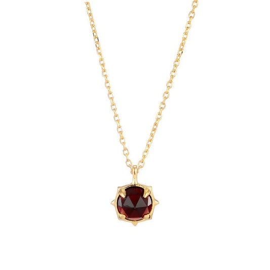 Vintage Garnet Necklace