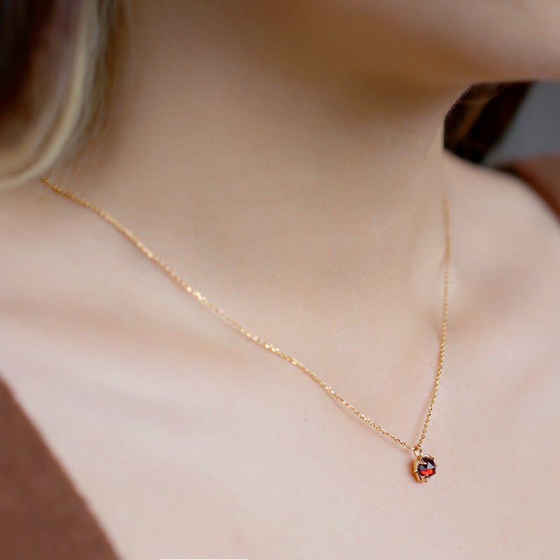 Vintage Garnet Necklace